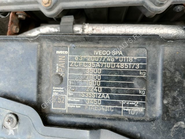 Véhicule utilitaire Iveco DAILY 35S15 - FURGONE...