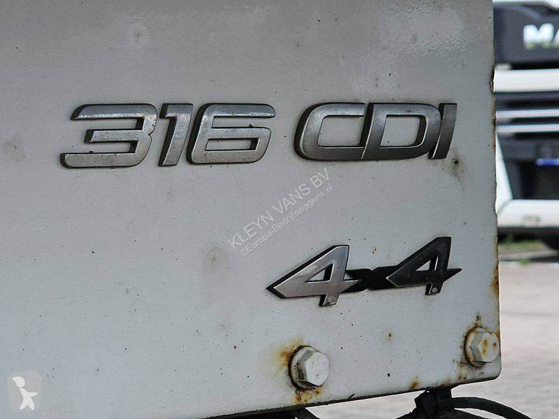 Autoutilitară Mercedes 316 4x4 Open-Laadbak AC!