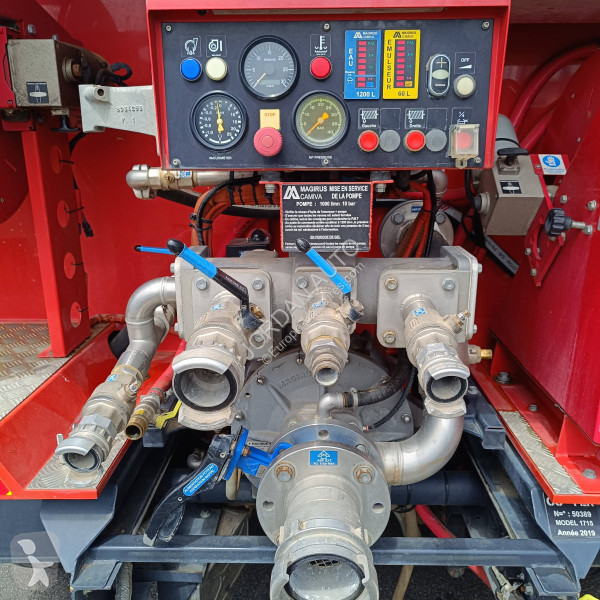 Véhicule utilitaire Iveco INCENDIE / WEBASTO +...