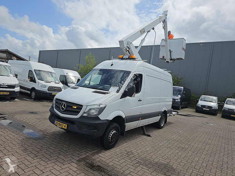 Samochód dostawczy Mercedes 516 Hoogwerker EURO6