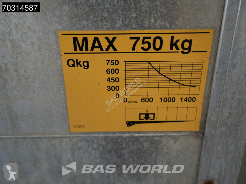 Samochód dostawczy Ford 155PK Kraanwagen HIAB...