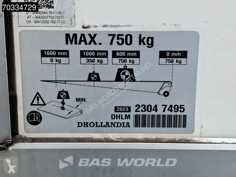 Bedrijfswagen Peugeot Ladebordwand 165PS Koffer...