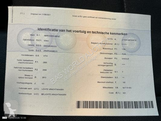 Užitkové vozidlo Mercedes