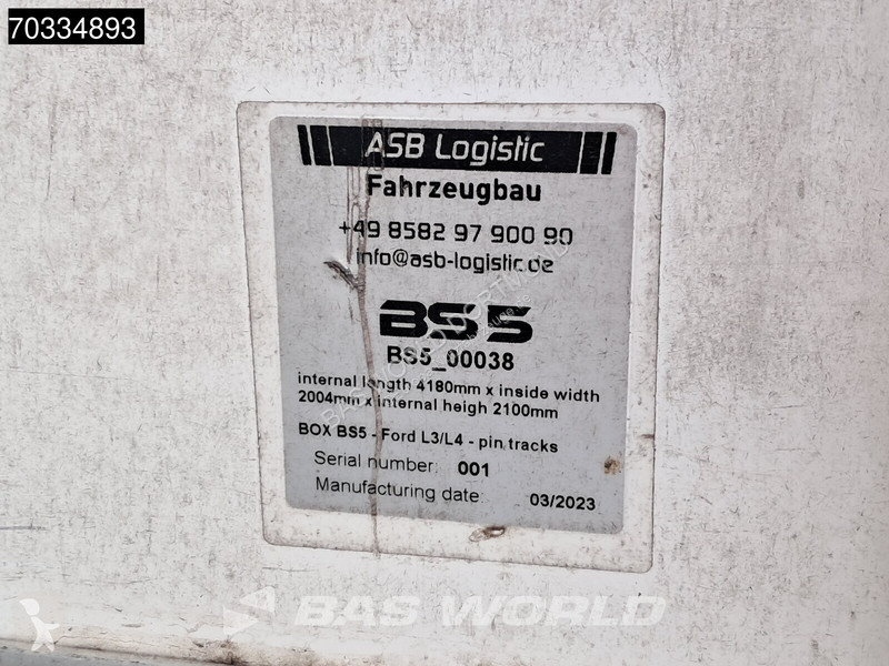 عربة نفعية Ford 160pk Ladebordwand 170PS Koffer...