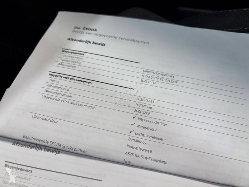 Véhicule utilitaire Skoda 1.5 TSI Business