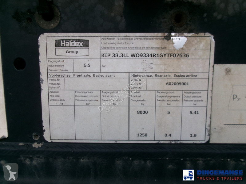 Varevogn   Powder tank alu 38 m3 (tipping)