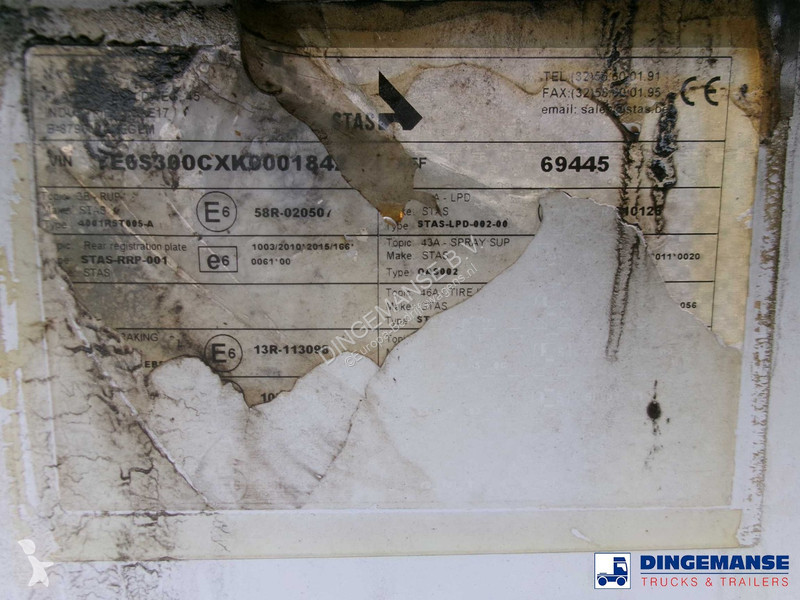 Semiremorca Stas Tipper trailer alu 49 m3 +...