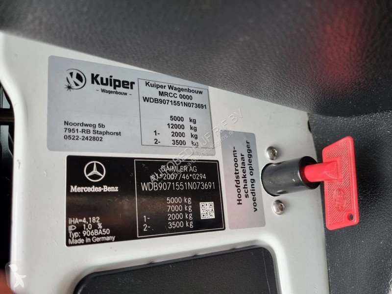 Samochód dostawczy Mercedes 516 CDI BE Clixtar/...