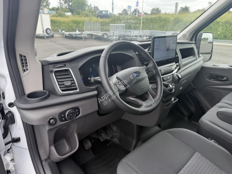 عربة نفعية Ford TRANSIT 165ch benne et coffre +...