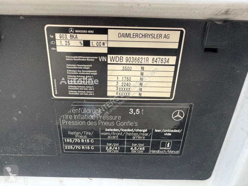 عربة نفعية Mercedes 316