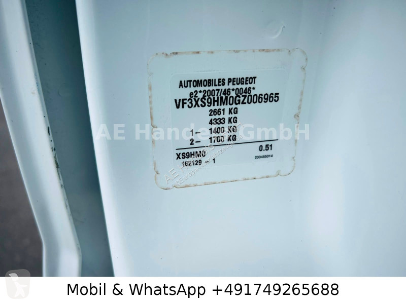 عربة نفعية Peugeot 1.6 HDi Kasten L1 H1 66KW *PDC