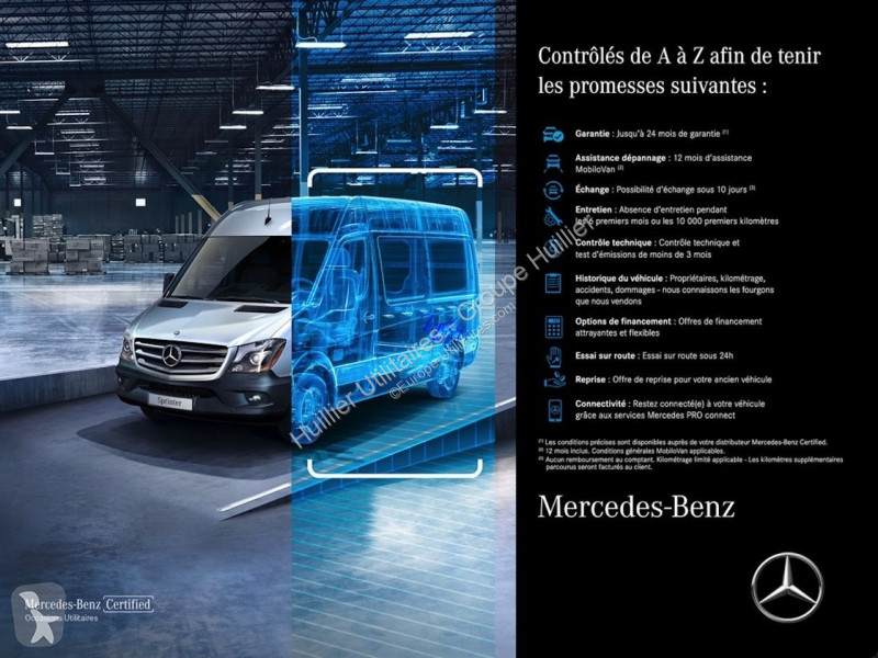 Véhicule utilitaire Mercedes 214 CDI Fg 39S 3T0...