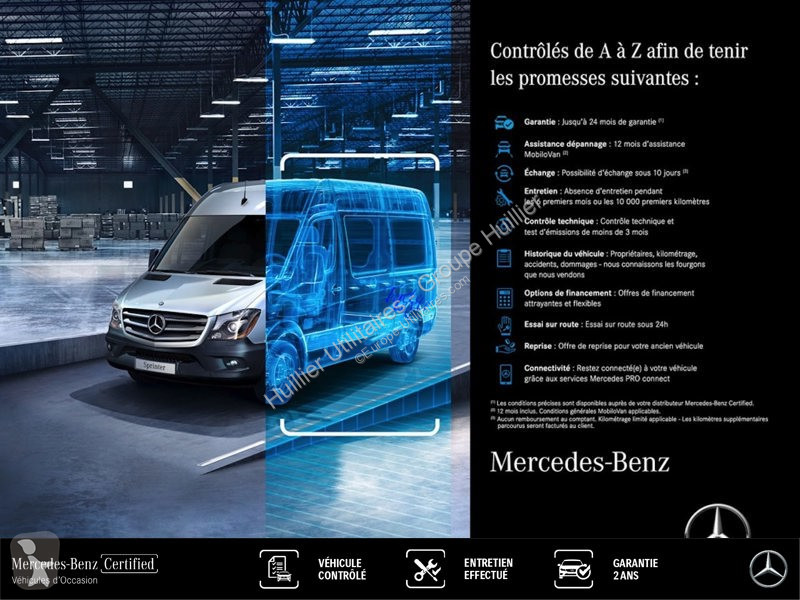 Furgoneta Mercedes 314 CDI Fourgon Toit...