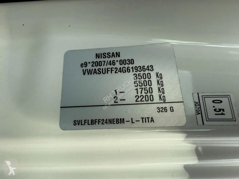 Samochód dostawczy Nissan 35.12 + PALFINGER 20...