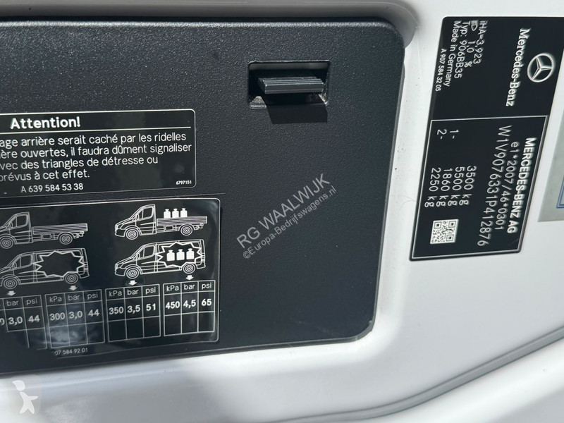 عربة نفعية Mercedes 314 CDI 277 draaiuren!