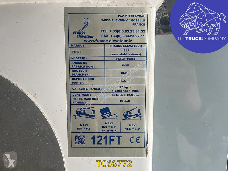 Samochód dostawczy Renault 145.35 nacelle