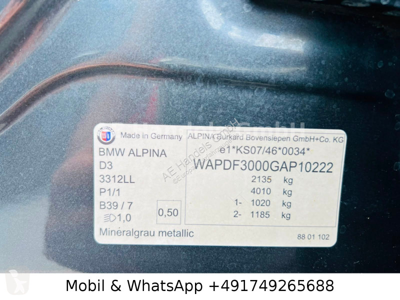 Samochód dostawczy Alpina D3 3.0 Biturbo...