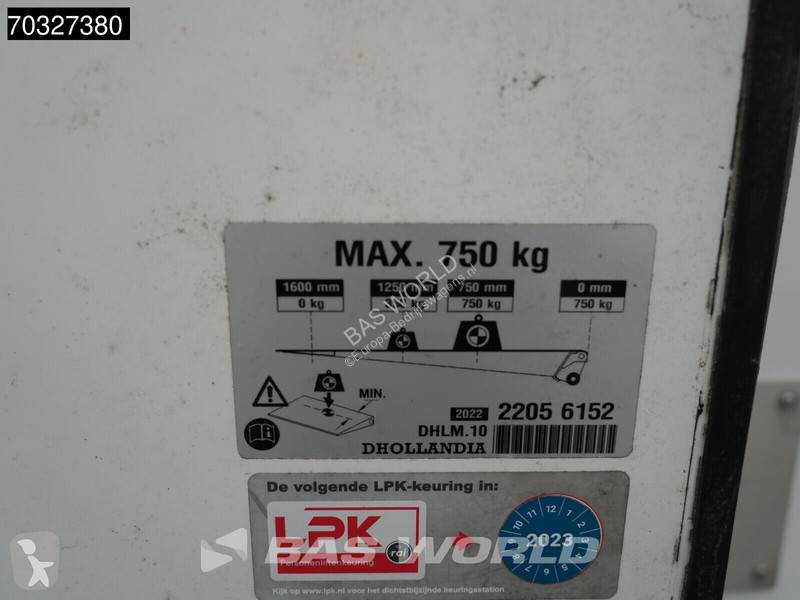 Furgoneta Fiat 140pk Laadklep Zijdeur Koelwagen...