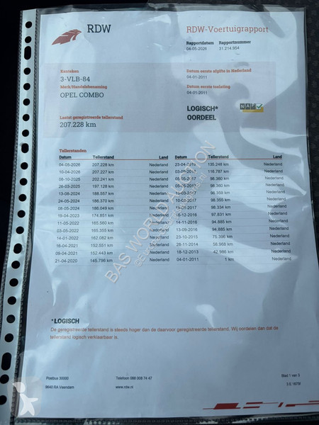 Véhicule utilitaire Opel 75pk