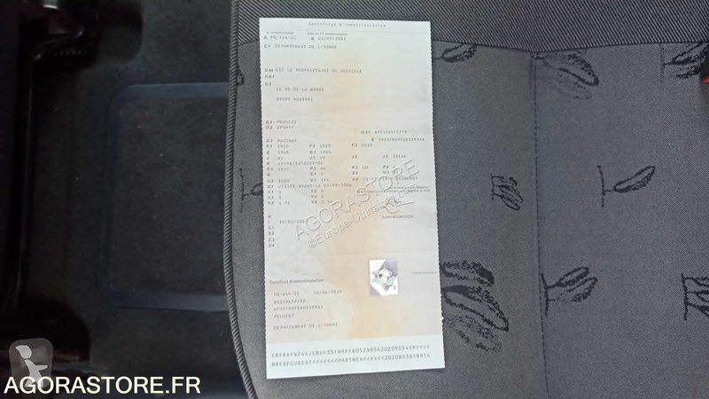 Veículo utilitário Peugeot PARTNER