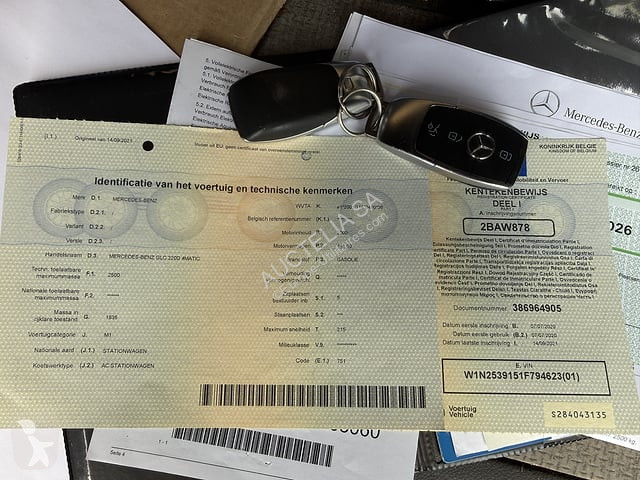 Véhicule utilitaire Mercedes GLC 220D