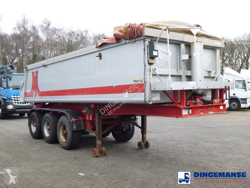 عربة نفعية Tipper trailer alu 21 m3 + tarpaulin