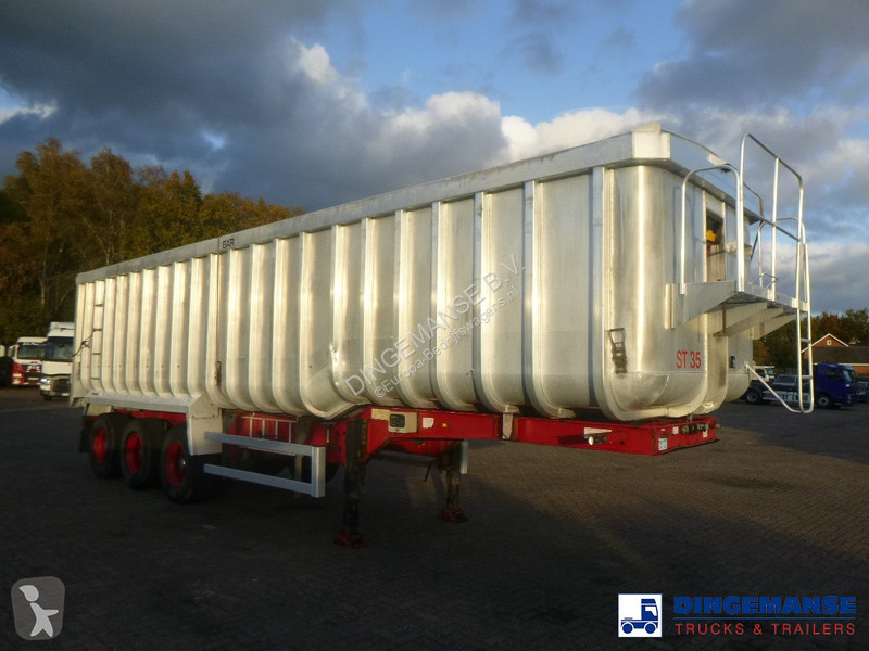 عربة نفعية Tipper trailer alu 53.6 m3 +...