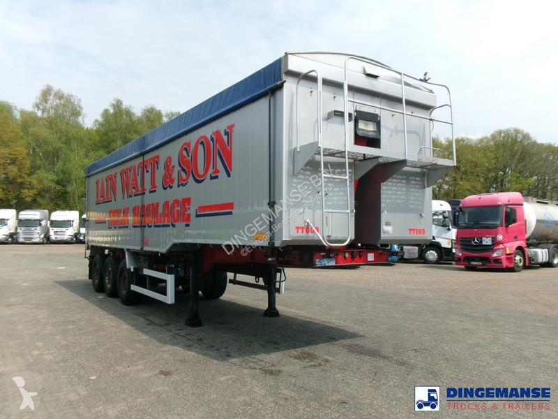 Bedrijfswagen Tipper trailer alu 55 m3 +...