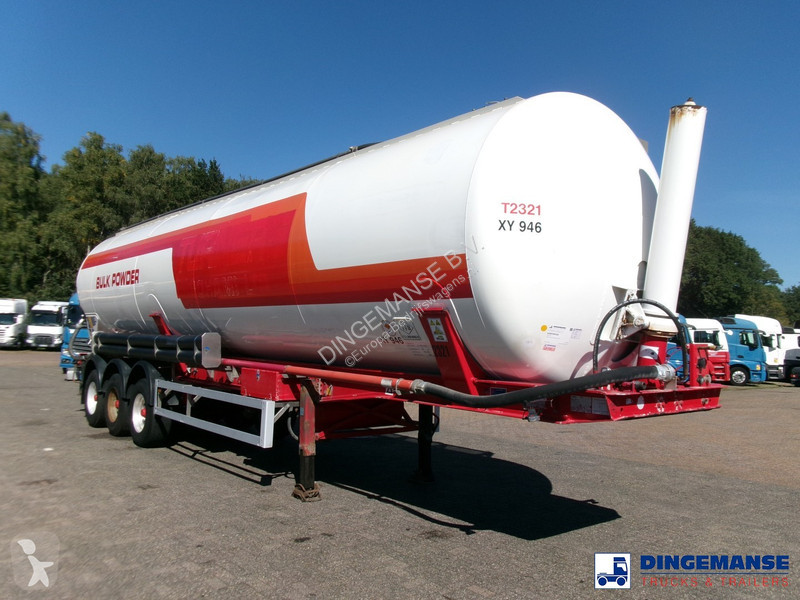 Semi reboque Feldbinder Powder tank alu...