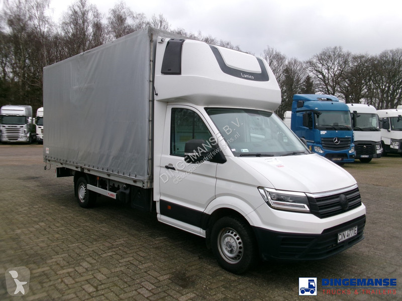 Furgoneta Volkswagen 4x2 curtain side van Euro 6