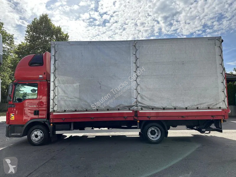 Furgoneta MAN FBL Plane langes Haus Topsleeper...