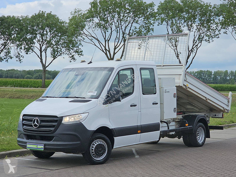 Véhicule utilitaire Mercedes 514 DUB.CAB Kipper...