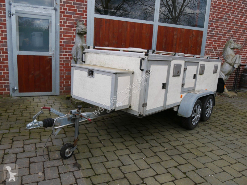 Remorque  Hundeanhänger 6 Hunde WT Metall