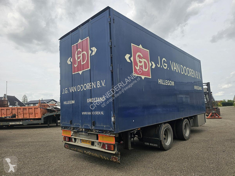 شاحنة مقطورة  MW 20 L - TANDEM - BOX - HARDWOOD...