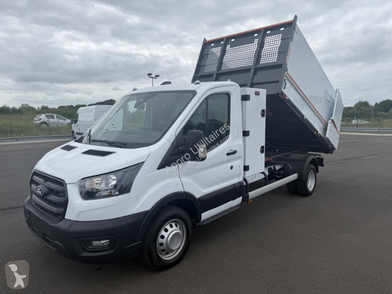 عربة نفعية Ford TRANSIT 165ch benne et coffre +...