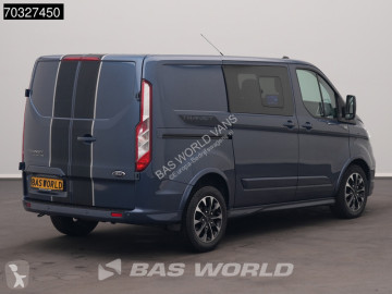 Ford Transit Custom 170pk Automaat Dubbel Cabine 2x Schuifdeur Limited L1H1 LED Xenon Navi Airco Cruise Camera Parkeersensoren v+a Velgen Euro6 L1 D