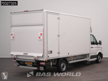 Volkswagen Crafter 140pk Laadklep Zijdeur Bakwagen Airco Cruise D'Hollandia Euro6 Meubelbak Koffer Mobelkoffer LBW Airco Cruise control