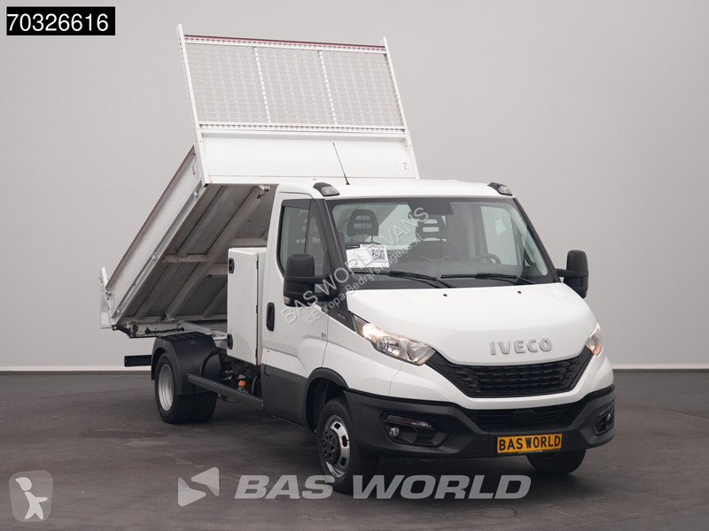 Bedrijfswagen Iveco 35C16 3.0L Kipper met Kist...