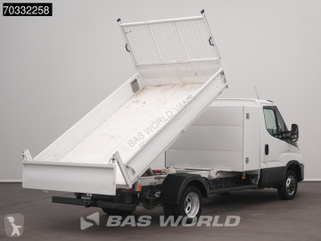Iveco Daily 35C16 3.0L Kipper met Kist Dubbellucht Navi Airco Cruise Euro6 Tipper Benne Kieper Airco Cruise control