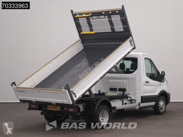 Ford Transit 165pk Kipper Dubbellucht 3,5t Trekhaak Airco Camera Euro6 Tipper Benne Kieper A/C Towbar