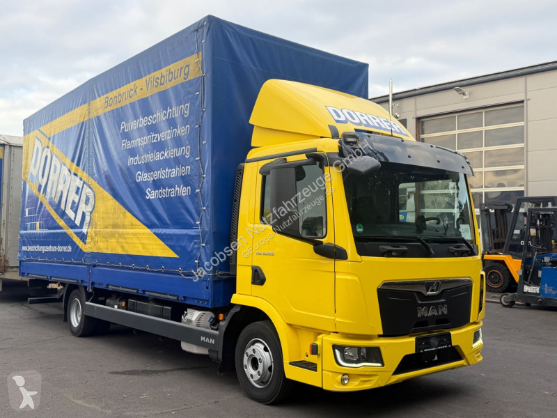 Camion remorque MAN TGL 8.220 + Humbaur HT,...