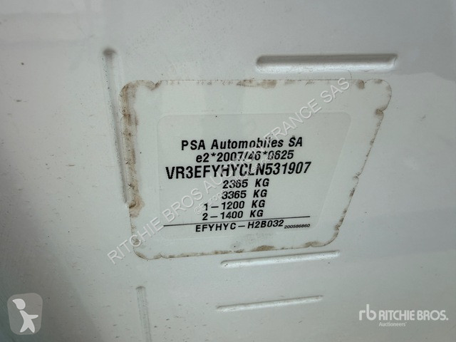 Véhicule utilitaire Peugeot