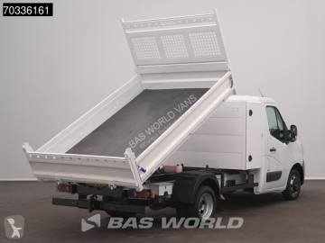 Renault Master Kipper Dubbellucht Kist Airco 3,5t Trekhaak Cruise Euro6 Benne Kieper Tipper Airco Trekhaak Cruise control 130pk