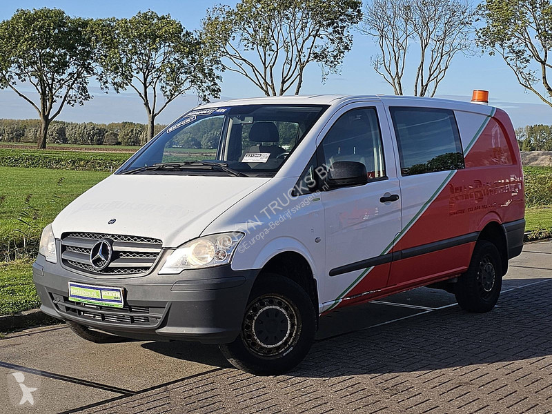 Véhicule utilitaire Mercedes 116 L2 dubbele...