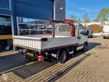 Iveco Daily 35C13 Open laadbak Kraan 850kg Maxilift Euro 5