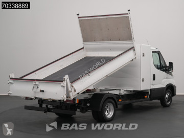 Iveco Daily 35C18 3.0 Automaat Kipper met Kist Dubbellucht Kipper 3,5t Trekhaak LED Airco Cruise Euro6 Tipper Benne Kieper A/C Towbar