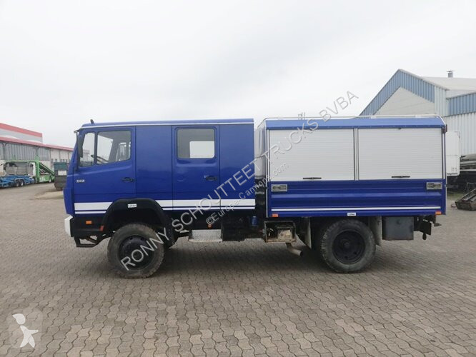 Camion Mercedes plateau 917 AF 4x4 Doka AF 4x4 Doka Standheizung 4x4 ...