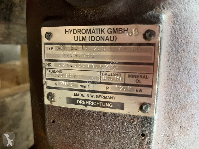 Nyttofordon Hydromatik A7V80LV20LZF0D -...