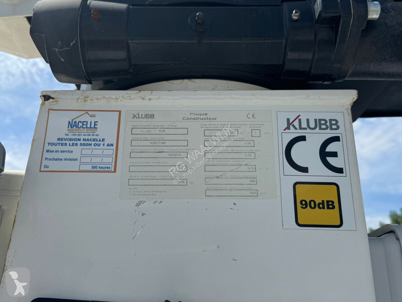 Véhicule utilitaire Iveco 35S12 werkhoogte 12...