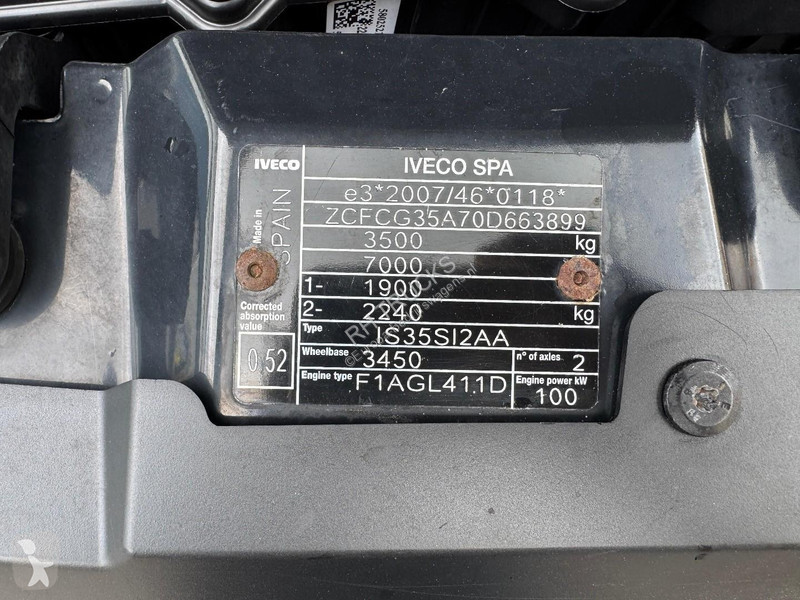عربة نفعية Iveco 35-120 EURO 6 + Lift 30m...